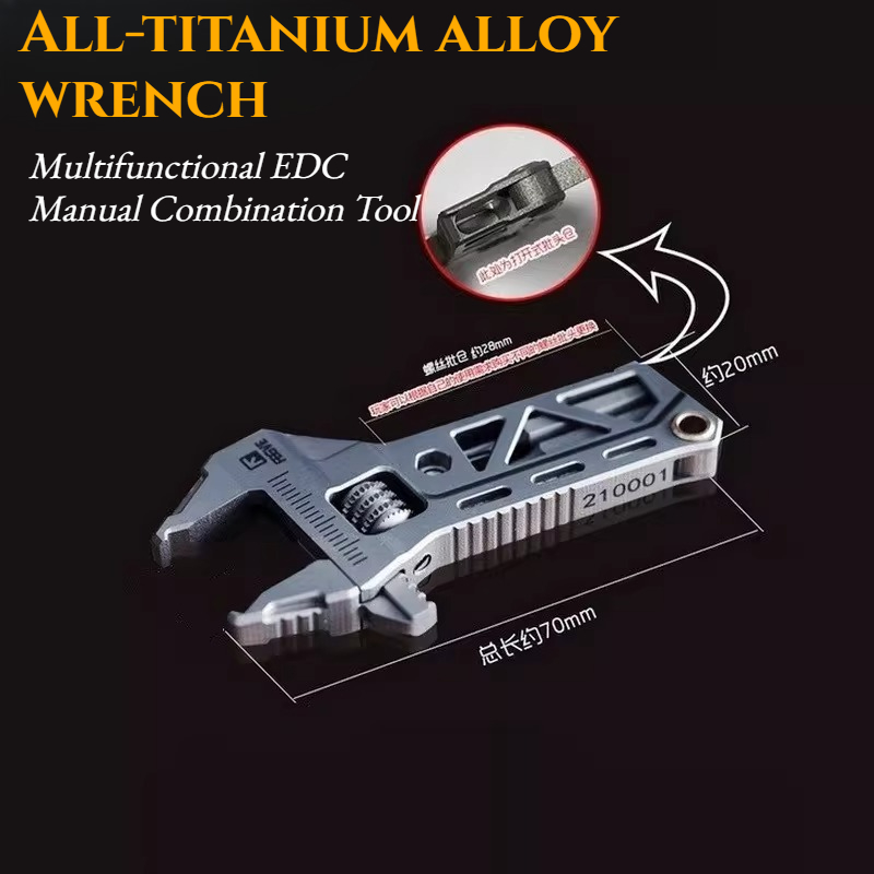Edc Carry All - Clé et pince en alliage de