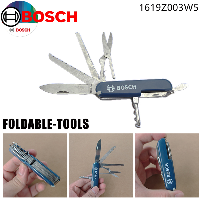 Edc Carry All - Couteau multi-outils pliable Bosch tout-en-un en