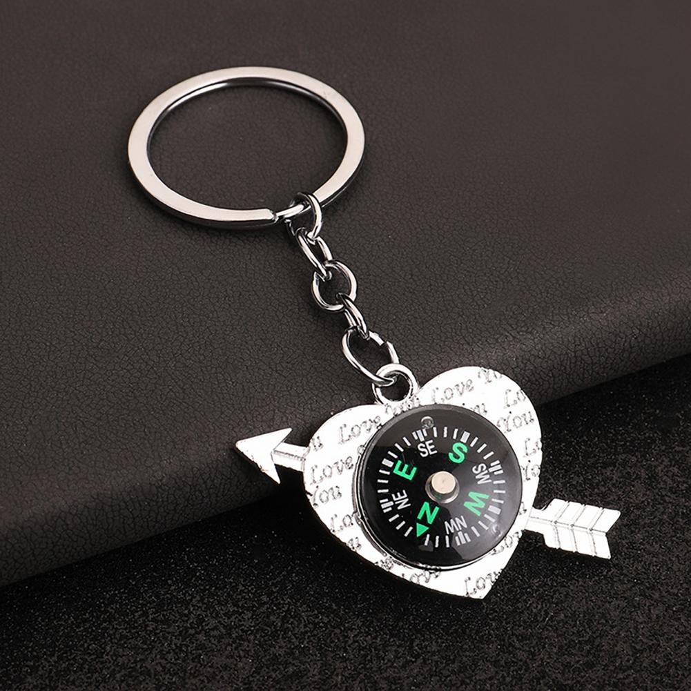 Compass Keychain Mini - Porte-clés texture haut de gamme, mini
