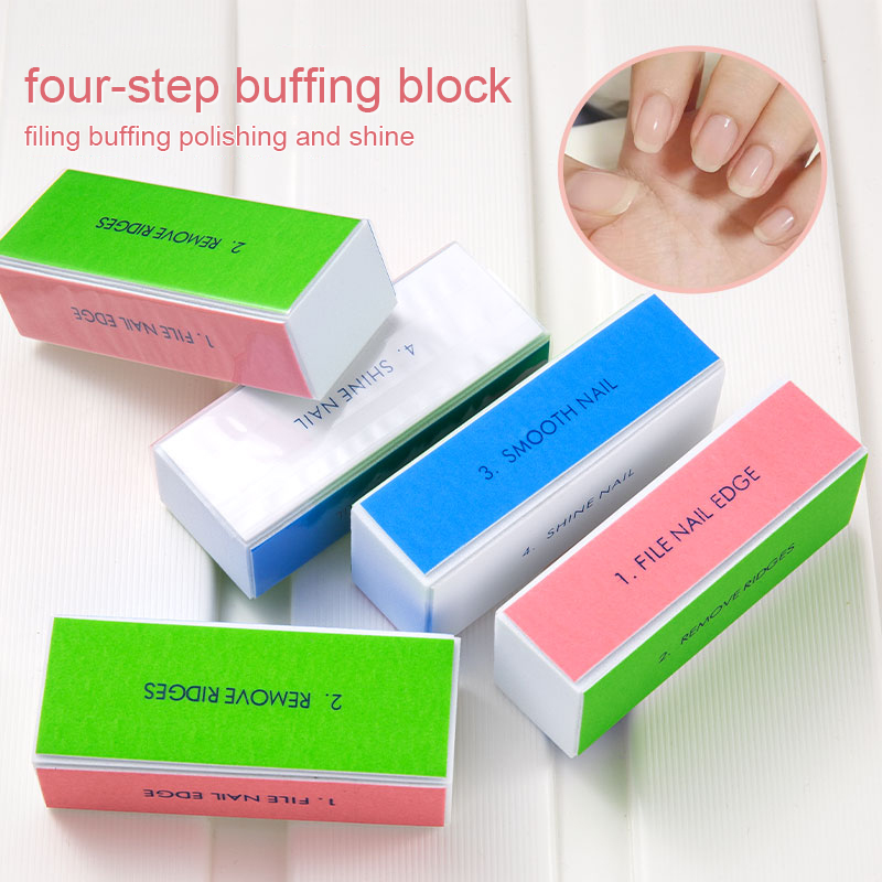 Nail File Titanium - 5/10 pièces bloc tampon à ongles