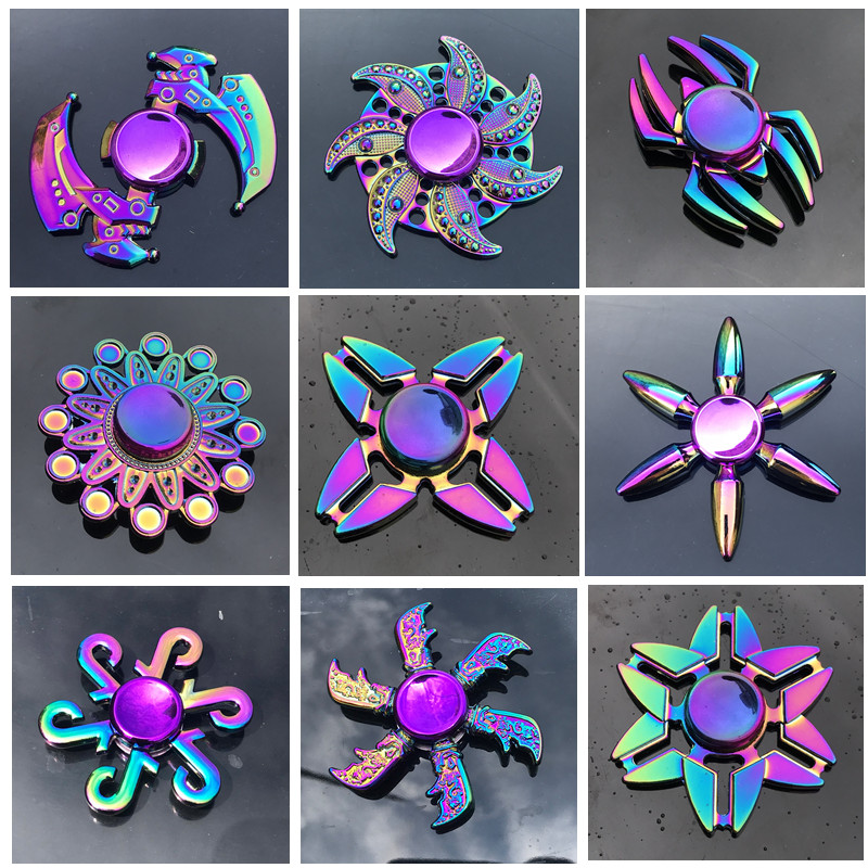 Fidget Spinner Bearing - Fidget Spinner coloré en alliage de