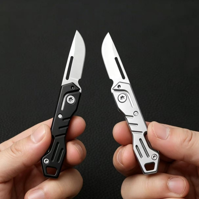 Edc Carry For Men - Mini couteau de poche pliable EDC