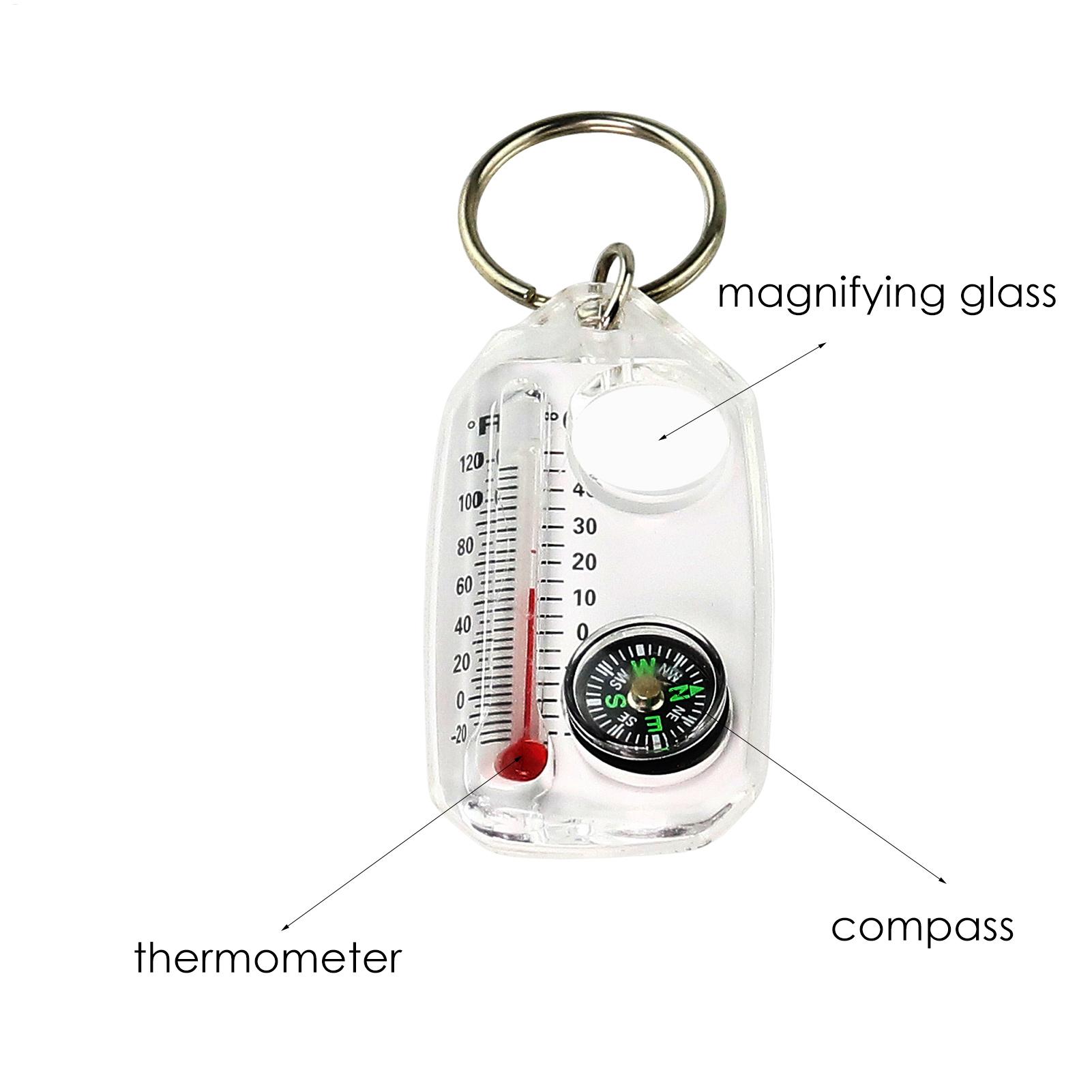 Mini porte-clés multifonction, - Compass Keychain Mini avis et prix