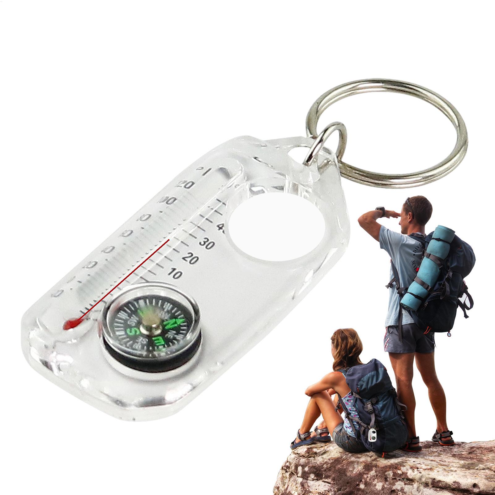 Mini porte-clés multifonction, - Compass Keychain Mini avis et prix