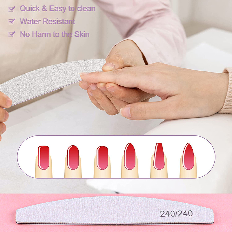 5/10 pièces lime à ongles prof - Nail File Titanium avis et prix