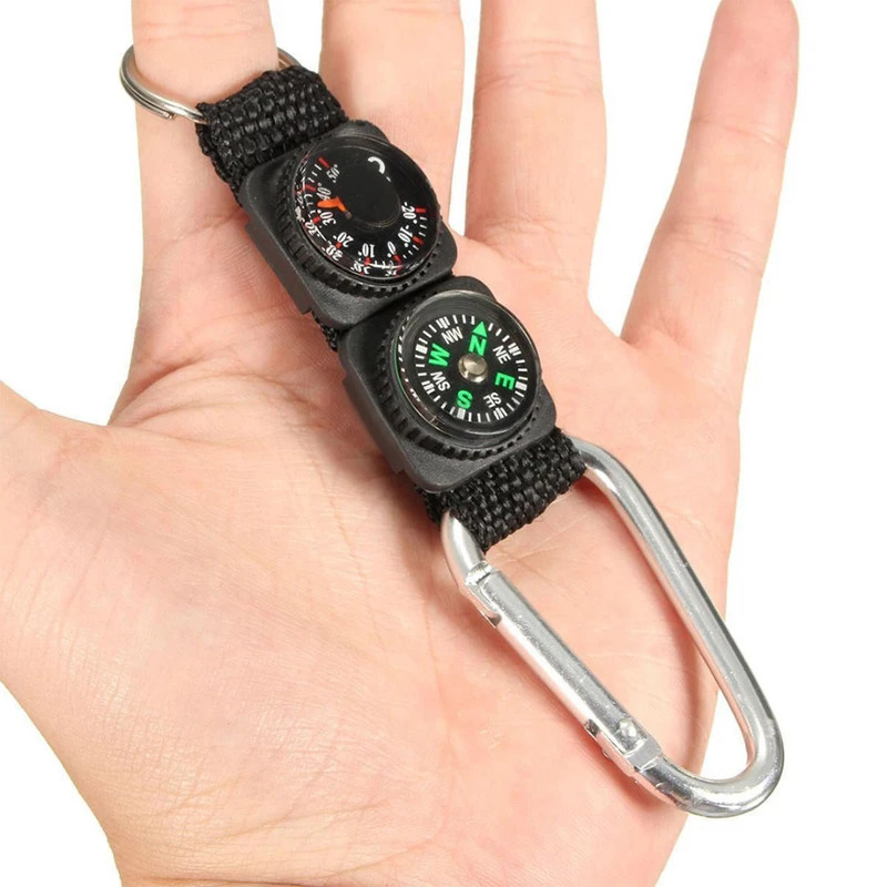 1pc universel multifonction 3  - Compass Keychain Mini avis et prix