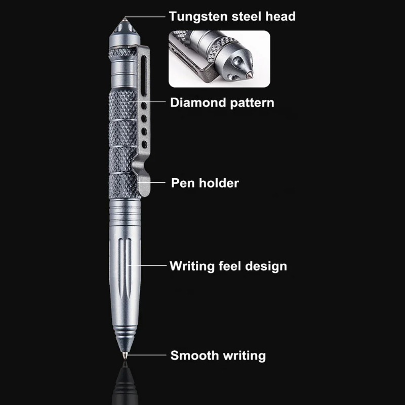 Stylo tactique militaire multi - Pen Tactical Glass avis et prix