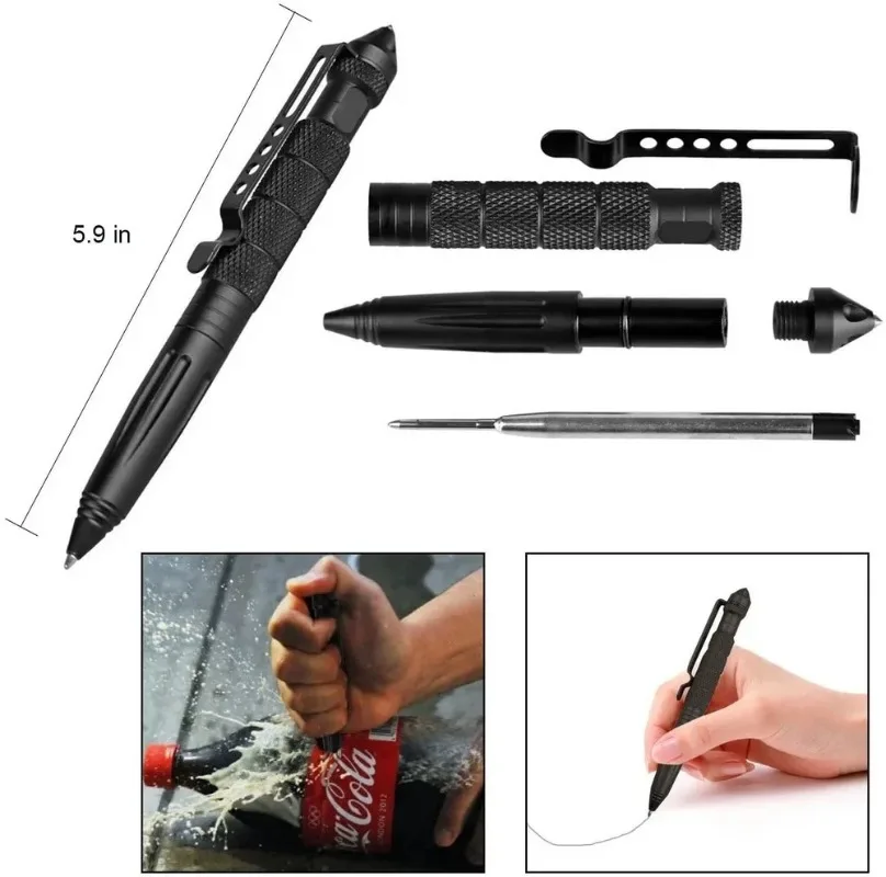 Stylo tactique militaire multi - Pen Tactical Glass avis et prix