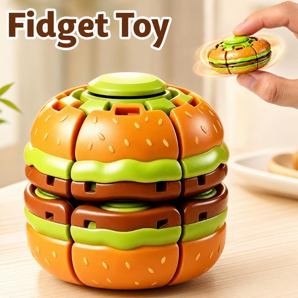 Jouet anti-stress Humburger Fi - Fidget Spinner Bearing avis et prix