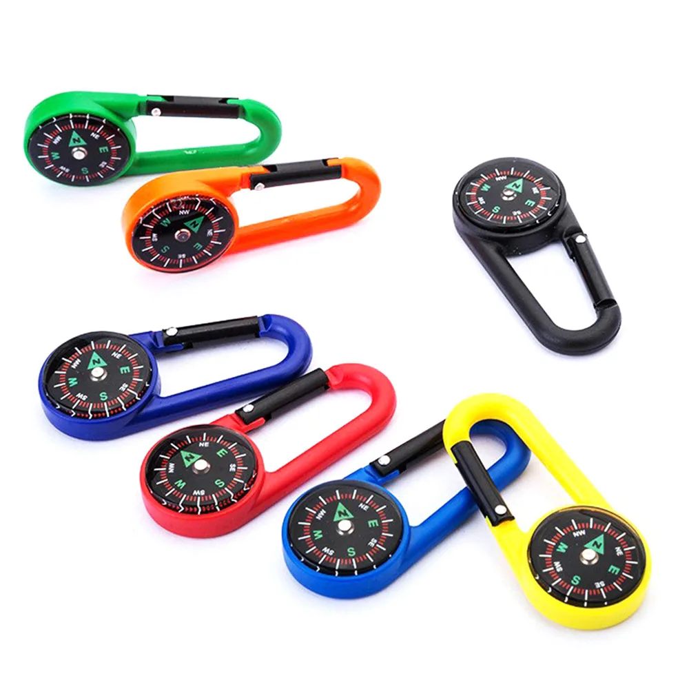 Mousqueton boussole d'extérieu - Compass Keychain Mini avis et prix