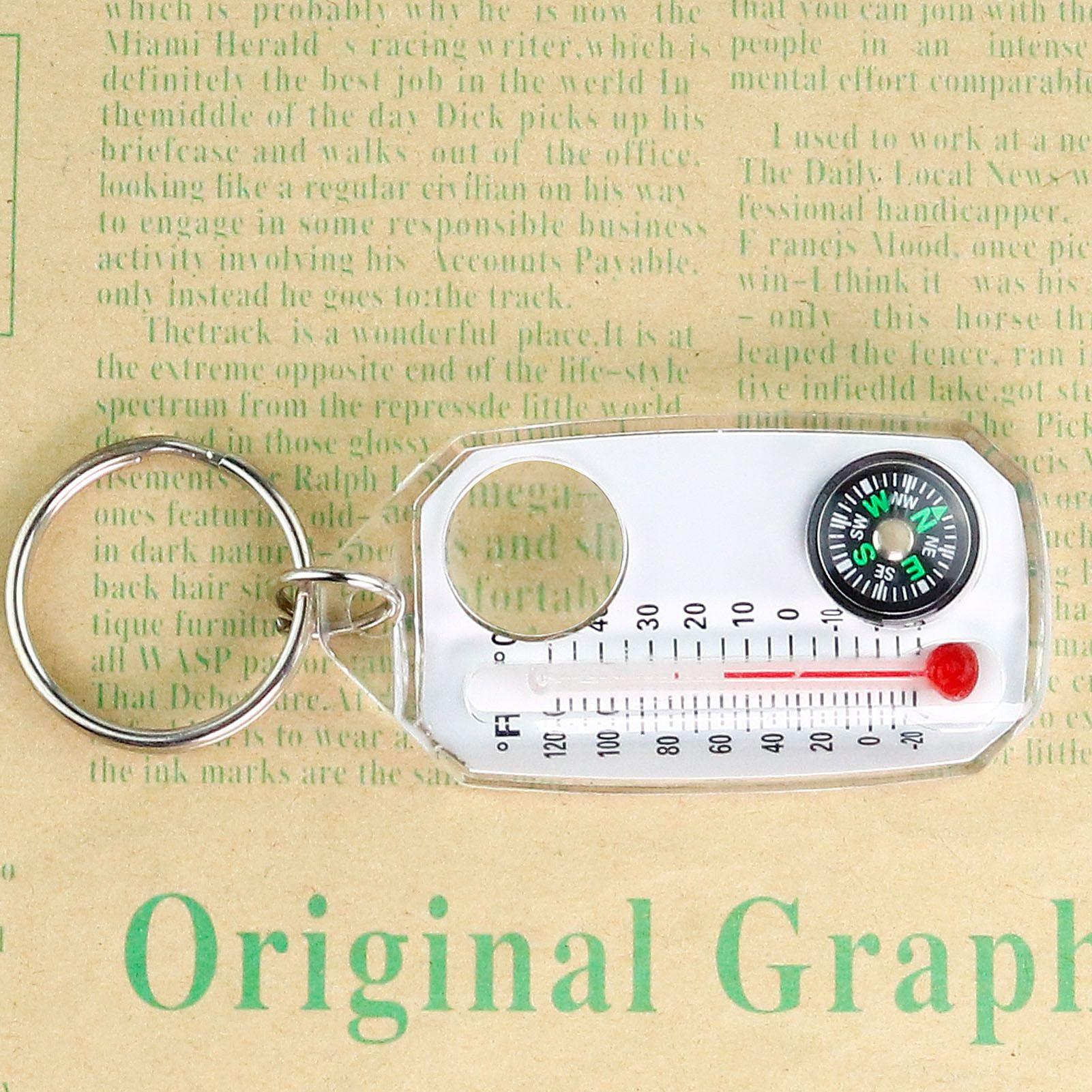 Boussole de survie 3 en 1, min - Compass Keychain Mini avis et prix
