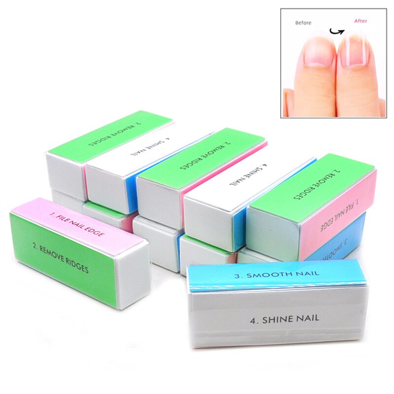 Bloc de polissage coloré à 4 v - Nail File Titanium avis et prix