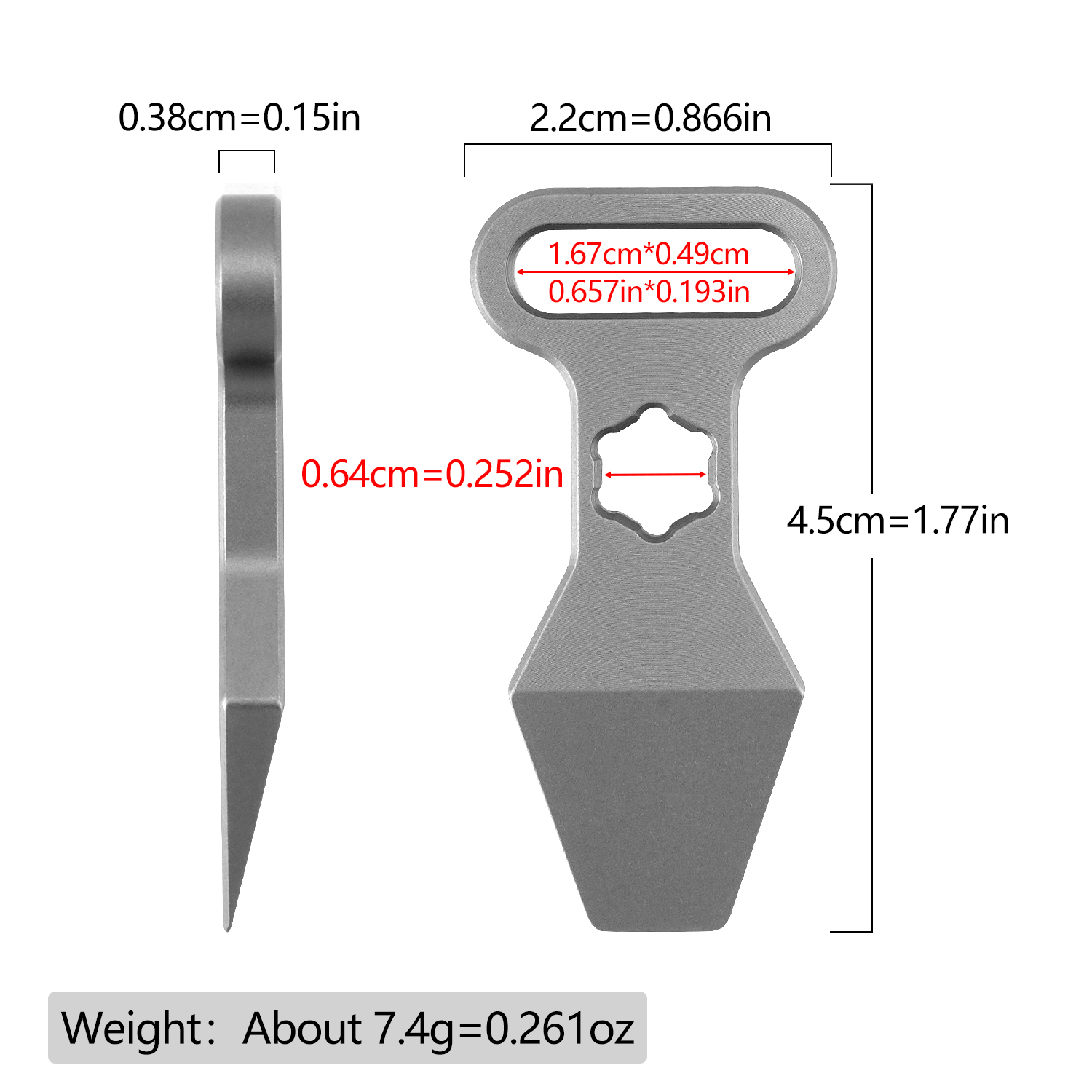 Porte-clés multifonctionnel en - Edc Carry Accessories avis et prix
