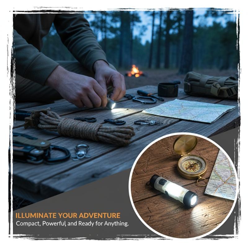 Lampe torche LED rechargeable  - Edc Carry All avis et prix