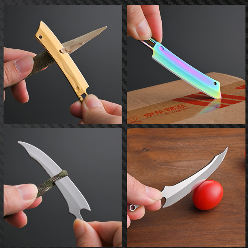 Mini-couteau en titane - Coute - Edc Carry Pocket Knife avis et prix