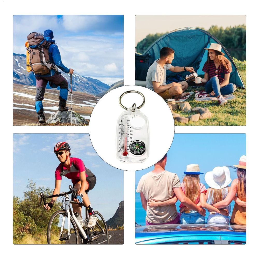 Mini boussole Portable 3 en 1, - Compass Keychain Mini avis et prix