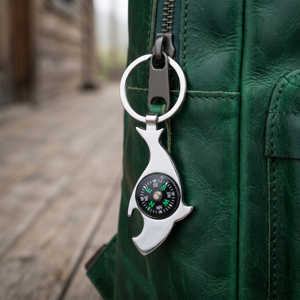 Mini boussole porte-clés en al - Compass Keychain Mini avis et prix