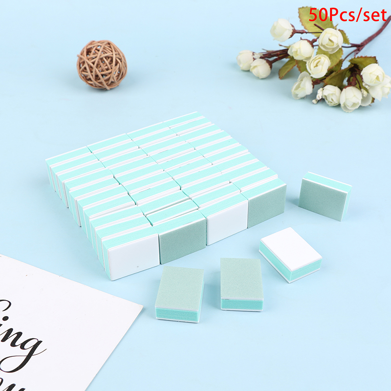 50 pièces/lot Mini tampon à on - Nail File Titanium avis et prix