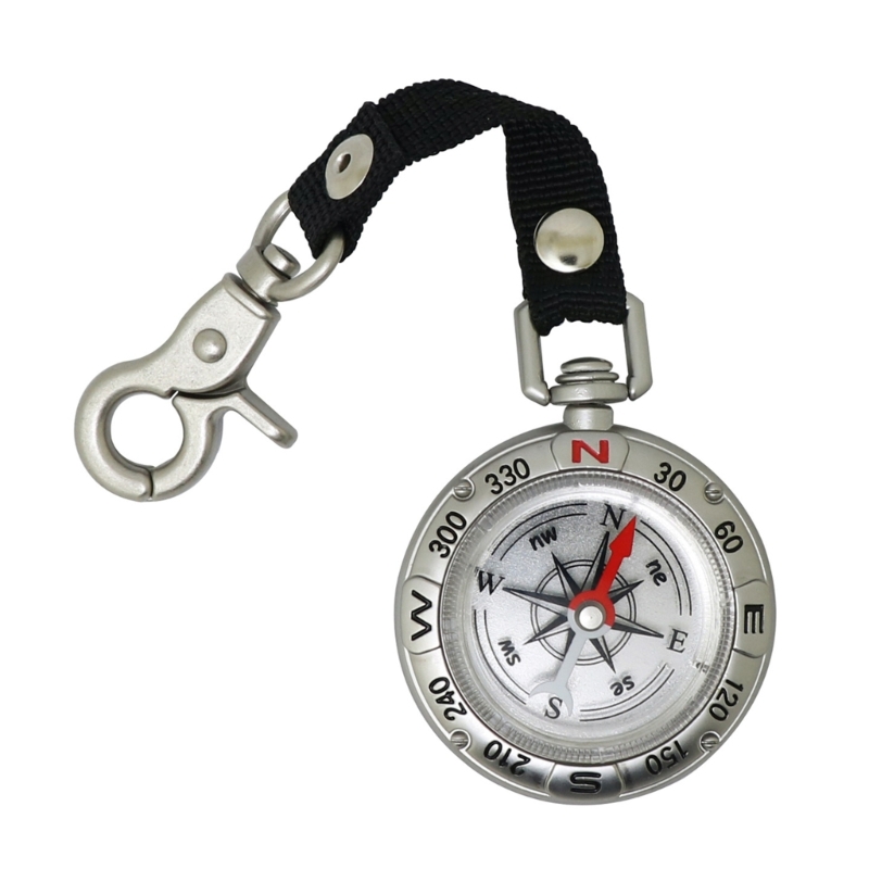 Mini boussole avec cordon port - Compass Keychain Mini avis et prix