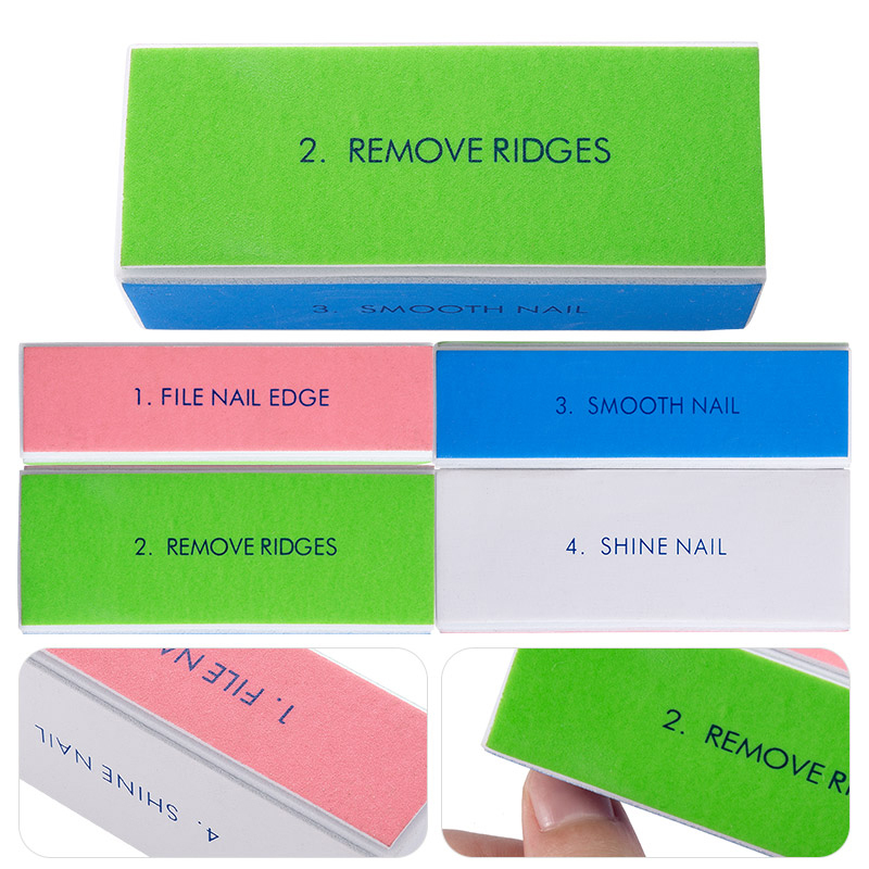5/10 pièces bloc tampon à ongl - Nail File Titanium avis et prix