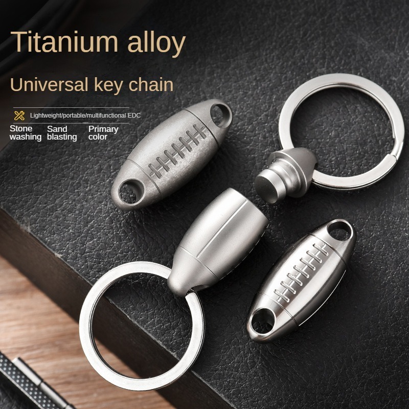 Porte-clés en titane en forme  - Edc Carry Accessories avis et prix