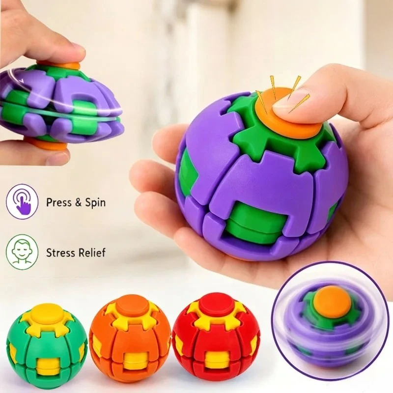 Balle Fidget Spinner à Presser - Fidget Spinner Bearing avis et prix