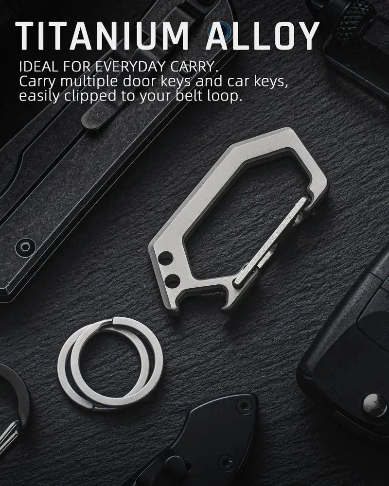 Porte-clés en alliage de titan - Bottle Opener Keyring avis et prix